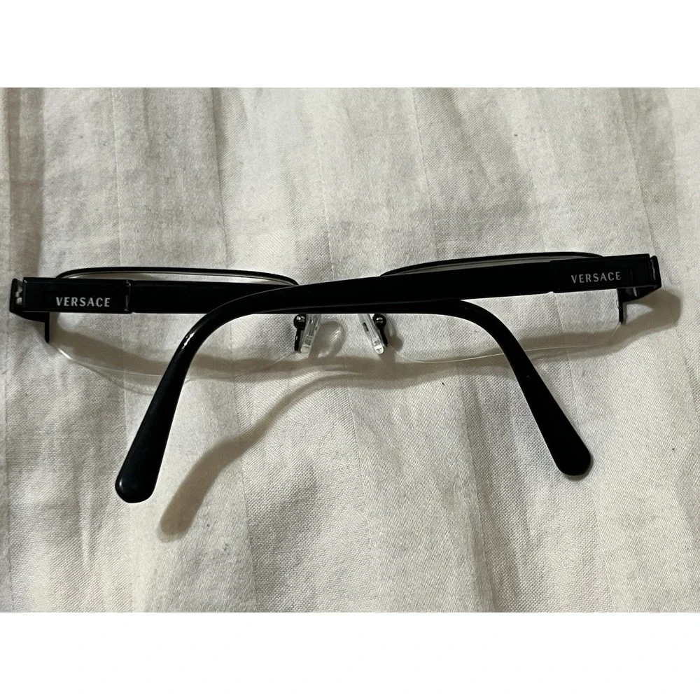 Vintage Retro VERSACE DESIGNER Eyeglasses Mod.1097 Frames Only 52-18-135 Black